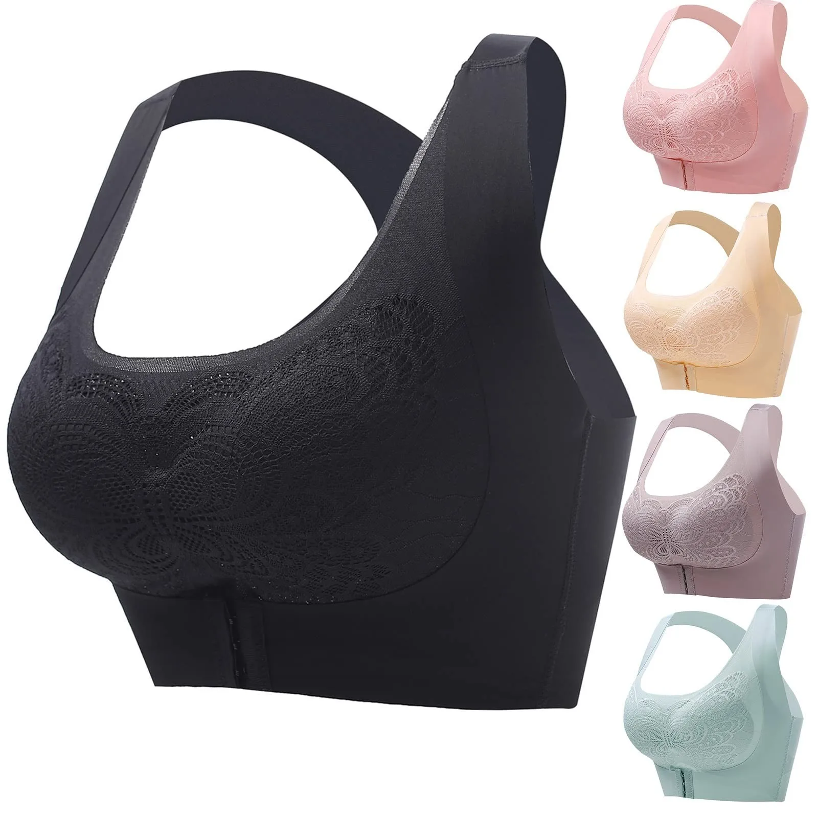 

Женское нижнее белье 2022, бюстгальтер без бретелек с застежкой спереди и эффектом пуш-ап