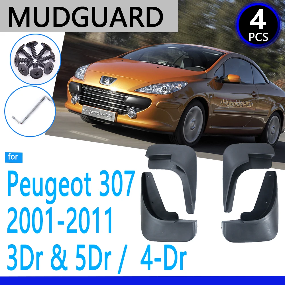 Крылья подходят для Peugeot 307 307sw 2001 ~ 2011 2002 2006 2007 2008 2009 автомобильные аксессуары