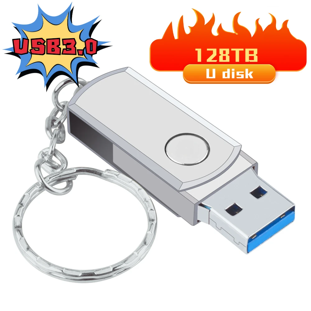 

16TB 500GB 120GB High Speed Pen Drive Usb 3.0 Pendrive Metal Cle Usb Flash Drive 4TB 8TB 2TB 1TB Portable SSD Memoria Usb