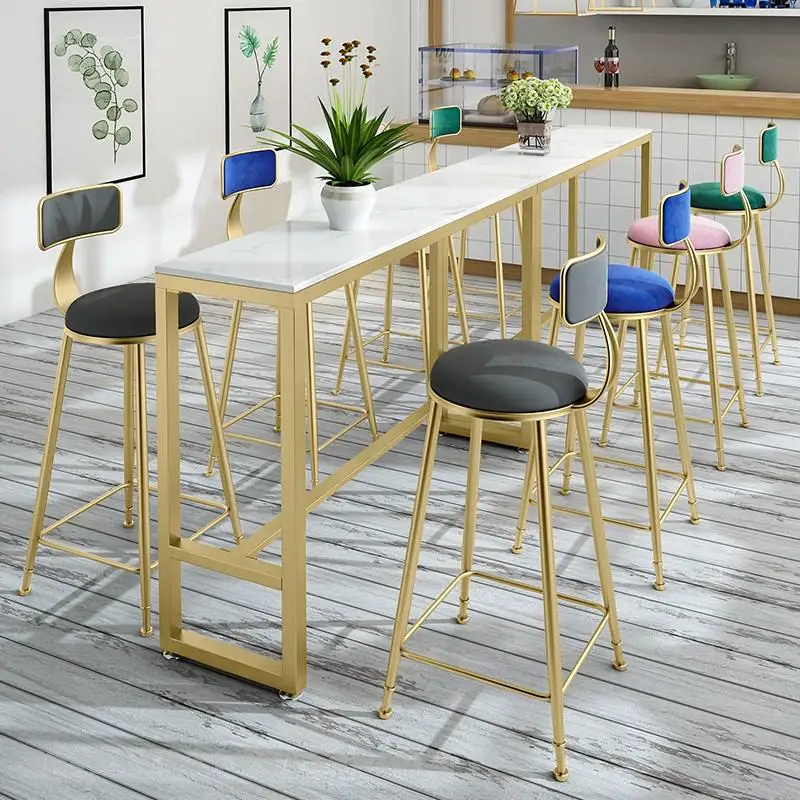 Кофейный стол и стул комбинация европейского стандарта барный | Стулья