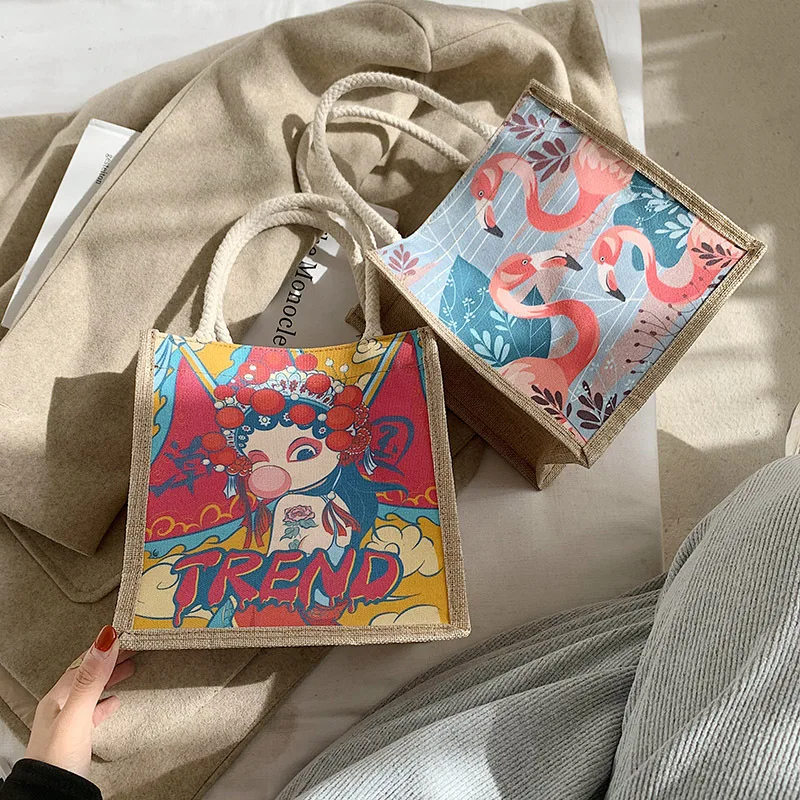 

Японская Холщовая Сумка, женская сумка, Осень-зима 2022, маленькая сумка через плечо для женщин, Холщовая Сумка-тоут, женская сумка