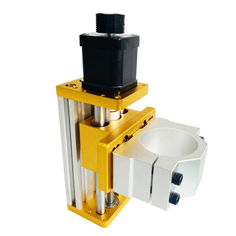 

CNC Aluminum Sliding Table Apply Nema17/23 42BYG/57 Stepper Apply 80Mm Spindle Fixture T8 Copper Anti-Backlash Nut