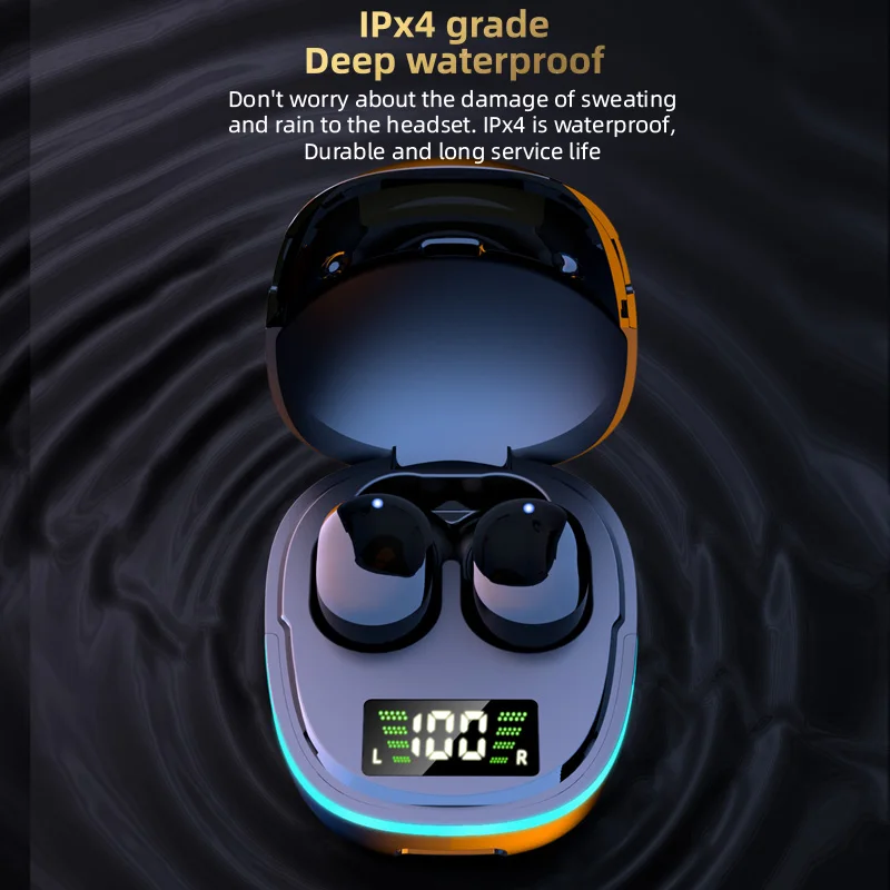 

G9S TWS Bluetooth Earphone Wireless Headphone Stereo Sport Min Headset Earbuds Microphone With Charging Box For Iphone Samsung