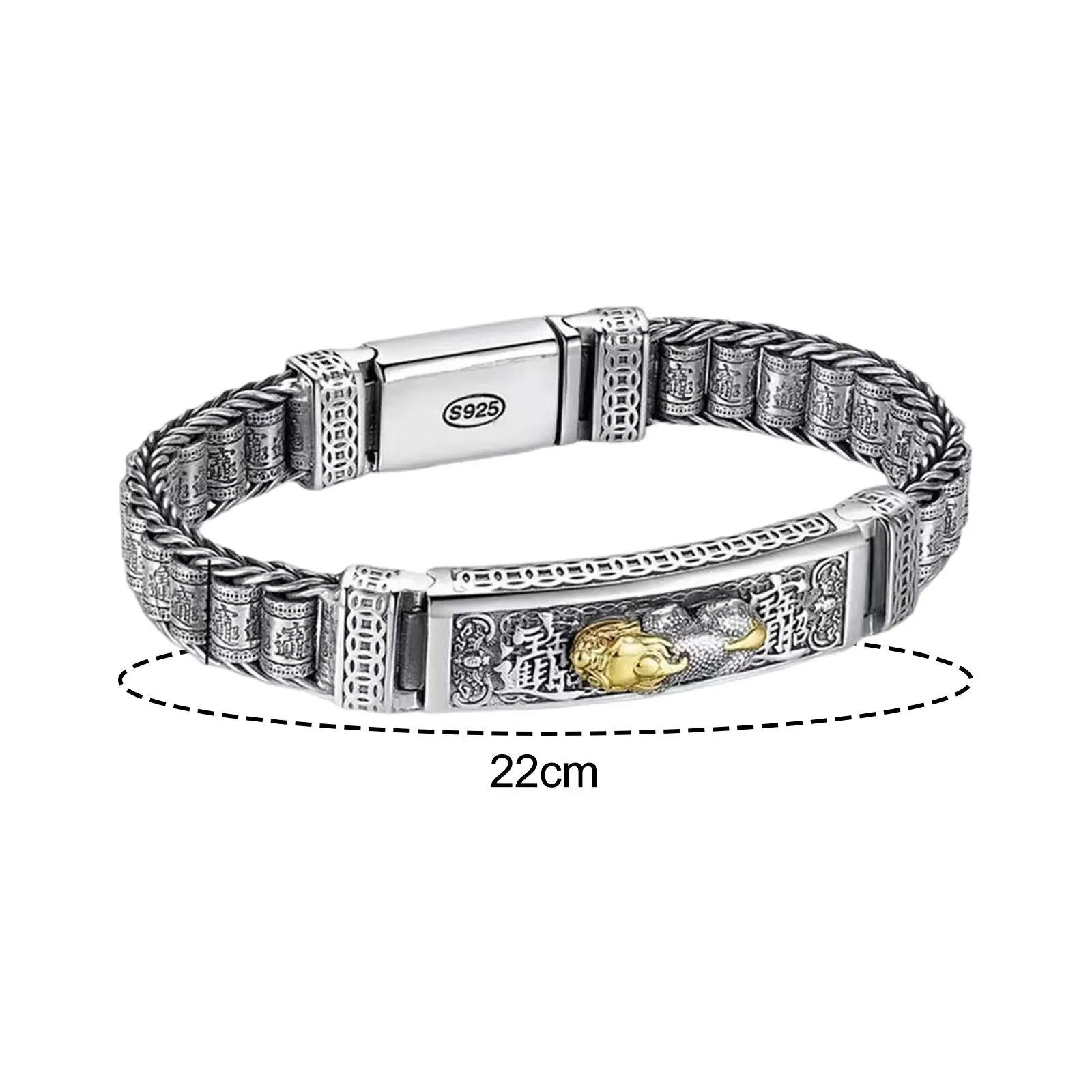 Браслет фэн-шуй Pi Xiu Yao Ретро вращающийся ностальгический ювелирный подарок