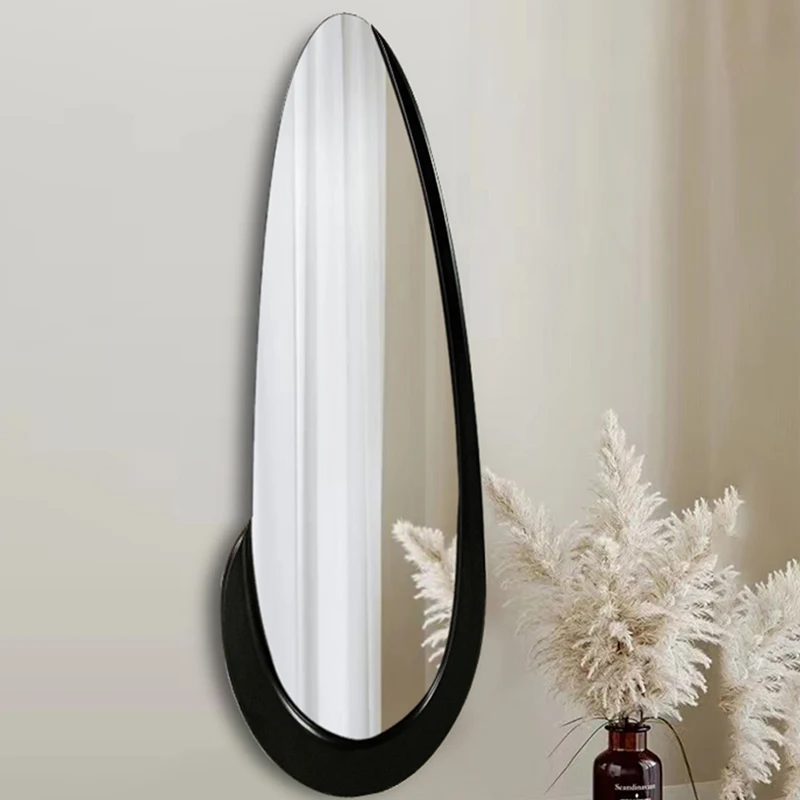 

Hairdresser Bathroom Makeup Decorative Mirror Wall Large Irregular Full Body Mirror Long Deco Mural Decoration Home YX50DM