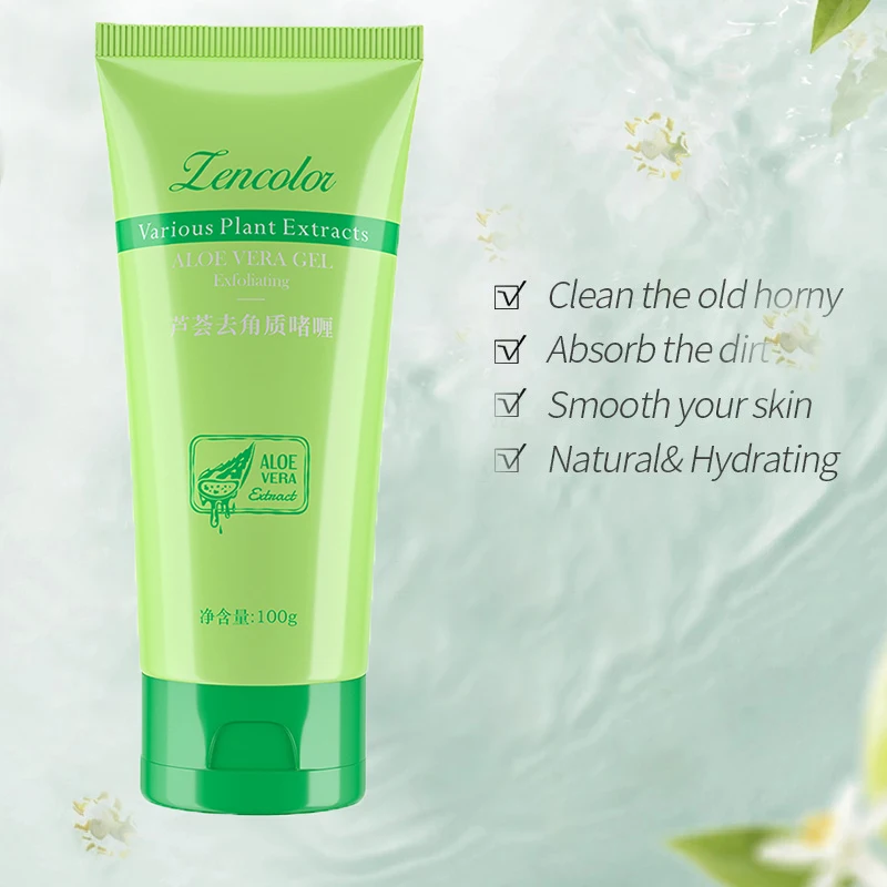 100g Exfoliating Face Scrub Peeling Gel Moisturizing Whitening Facial Cleanser Deep Exfoliator Smooth Skin Care Clean |