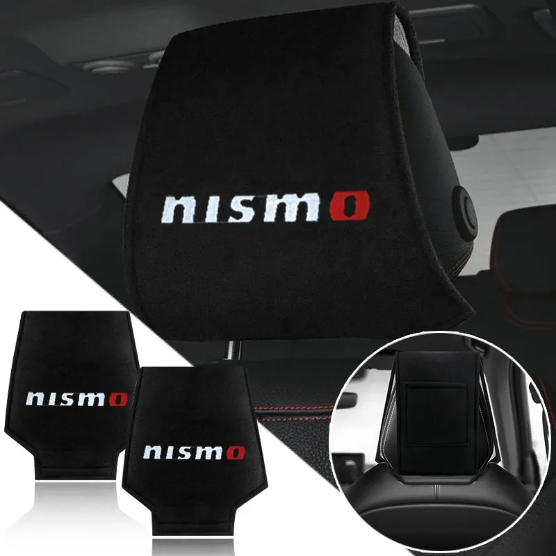 Для Nismo Nissan Tiida Teana Qashqai Almera X Trail Juke эмблема автомобиля логотип подголовник