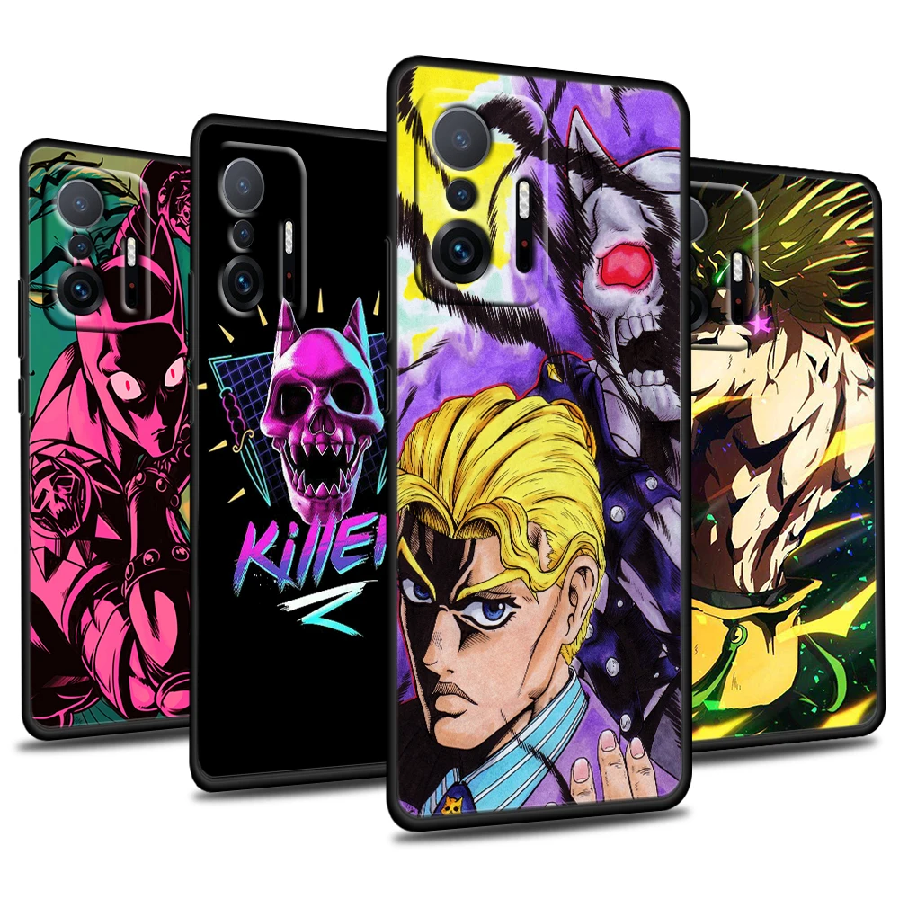 

Hot JoJo Killer Anime For Xiaomi Mi A1 A2 A3 Mix 3 Poco F1 Mi 5 6 8 9 SE Pro Play Lite Silicone Soft Black Phone Case