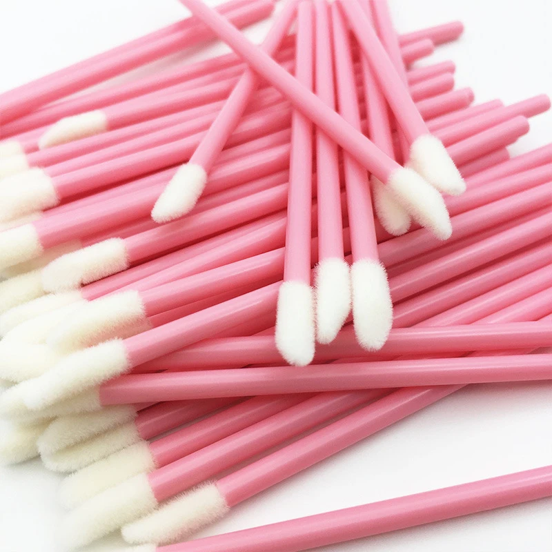 50 шт. блестящие аппликаторы для наращивания ресниц