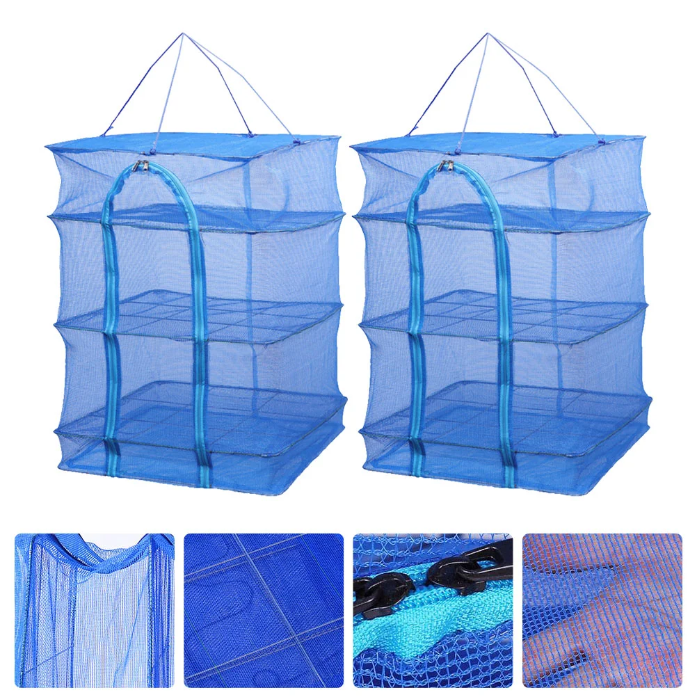 

Net Rack Dryer Drying Hangingdry Folding Fish Crawfish 3 Layer Multi Collapsible Hydroponic Dishes Mesh Clothes Layers