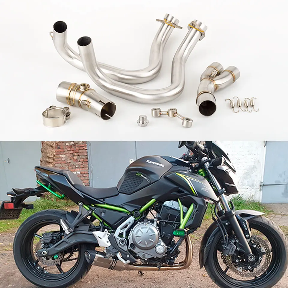 Глушитель выхлопной трубы для мотоцикла ER6N ER6F 2012-2016 NINJA650 2012-2022 Z650