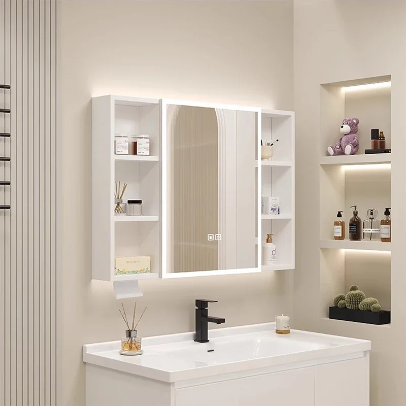 Современное умное зеркало для ванной комнаты итальянский минимализм