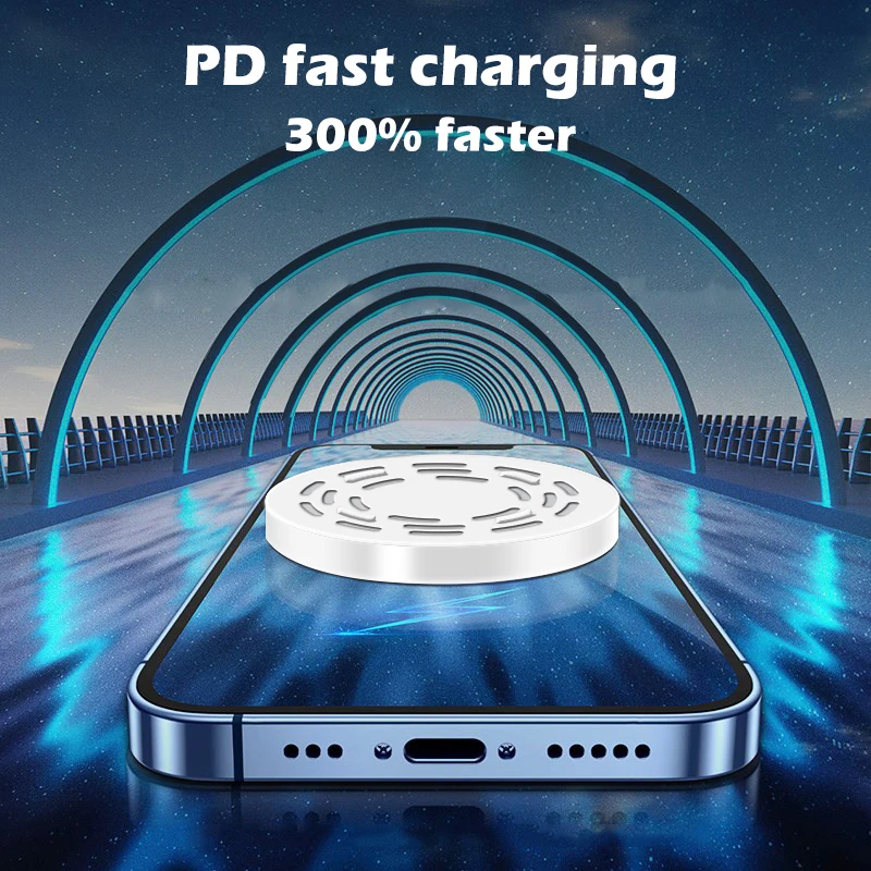 Original 20W Magnetic Wireless Charger For Apple iPhone 14 13 12 11 Pro Max mini Fast Charge XR X XS 8 Plus USB C Accessories