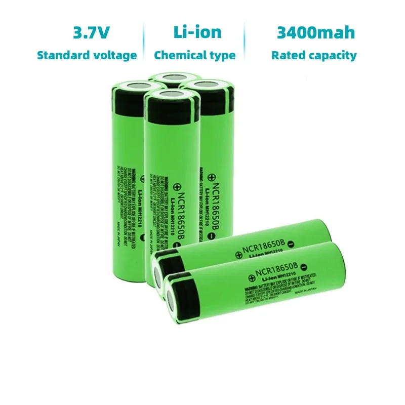 

New original NCR18650B 3.7V 3400 Mah 18650 lithium battery, suitable for household appliances, toys, tools, lighting, etc