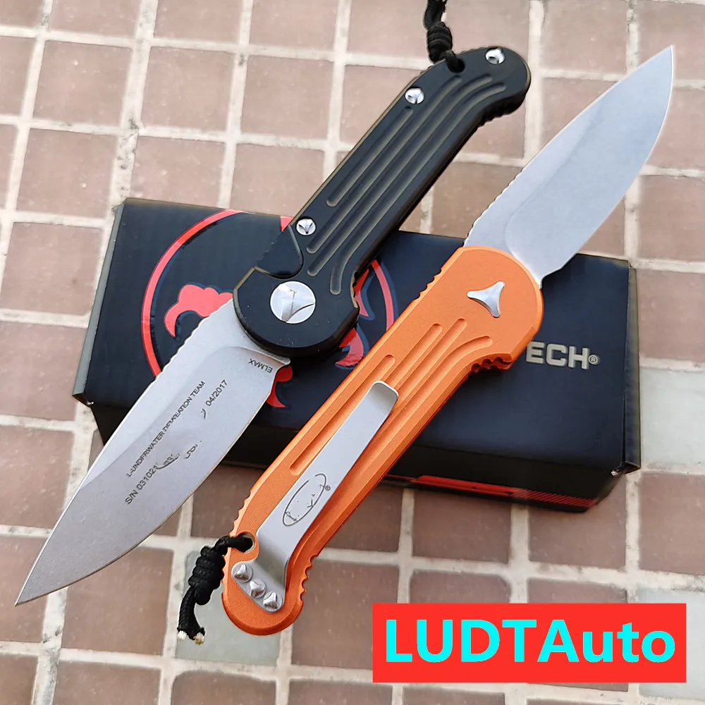 

JUFULE UnderwatherAuto Mark Elmax Blade Aluminum Folding Pocket EDC Tactical Tool Kitchen Camping Hunting Utility Outdoor Knife