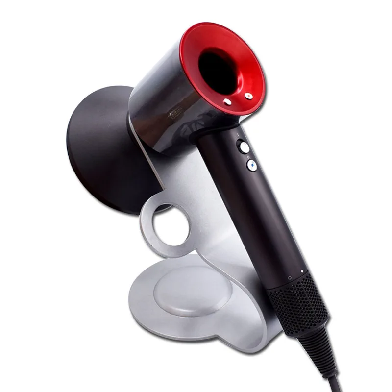 

Hair dryer support vertical display hair dryer storage rack hole free hair dryer hanger