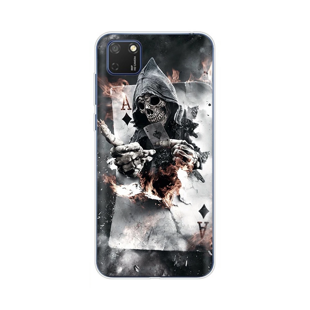 Фото Чехол для Huawei Y5P, чехол для Huawei Y5P DRA-LX9 Y 5P, мягкий силиконовый чехол с милыми рисунками из мультфильмов для Huawei Y5P 2020, чехлы №4