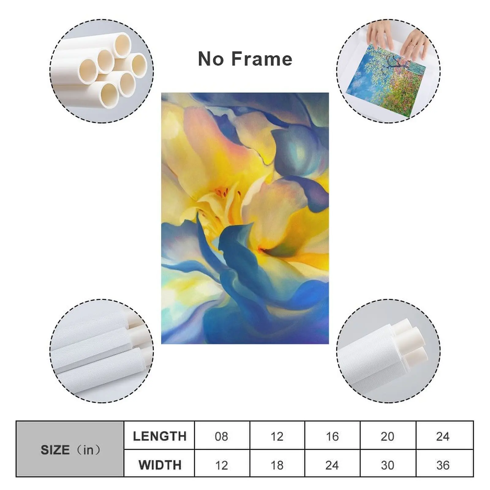 Сквош цветы искусство жоржегии O'keeffe живопись холст картина Декор для комнаты