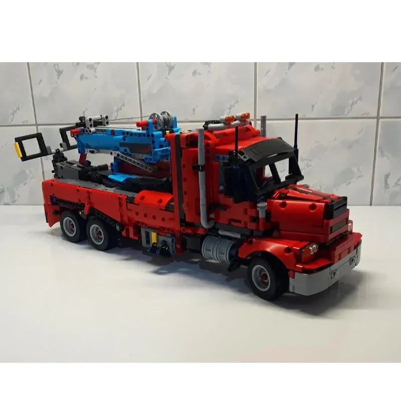 Городской транспортер MOC-82276 Ktruck Trailer 2087parts модель строительного блока