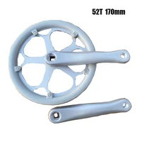 high quality 52t 170mm mtb bike crankset mountain folding student shifter bicycle chain wheels montain bike accessories