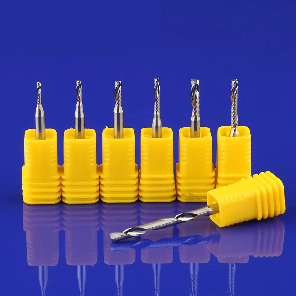 

3 мм/4 мм/6 мм/7 мм/8 мм/10 мм/12 мм Для компрессионной концевой фрезы по дереву спиральный карбидный резак инструмент для резьбы фрезеровочный инструмент резаки