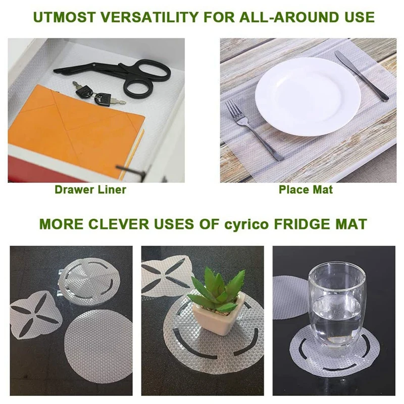 Коврики для холодильника 7 предметов подкладки моющиеся и коврики