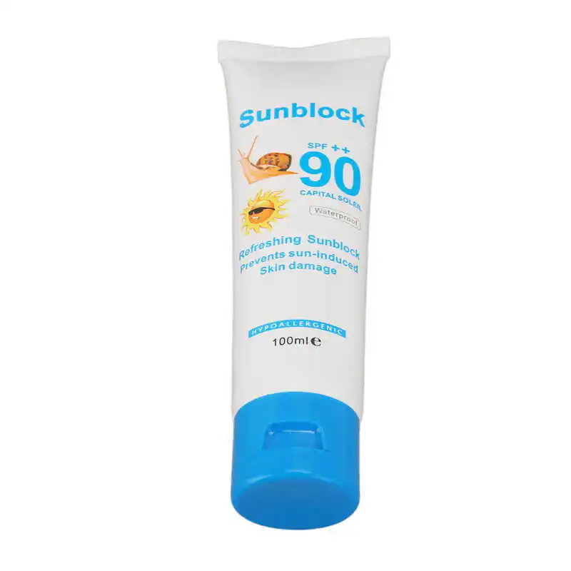 

Sunscreen Lotion Hydrating Repair 100ml Refreshing Sunblock Soothing UV Protection for Outdoor Camping