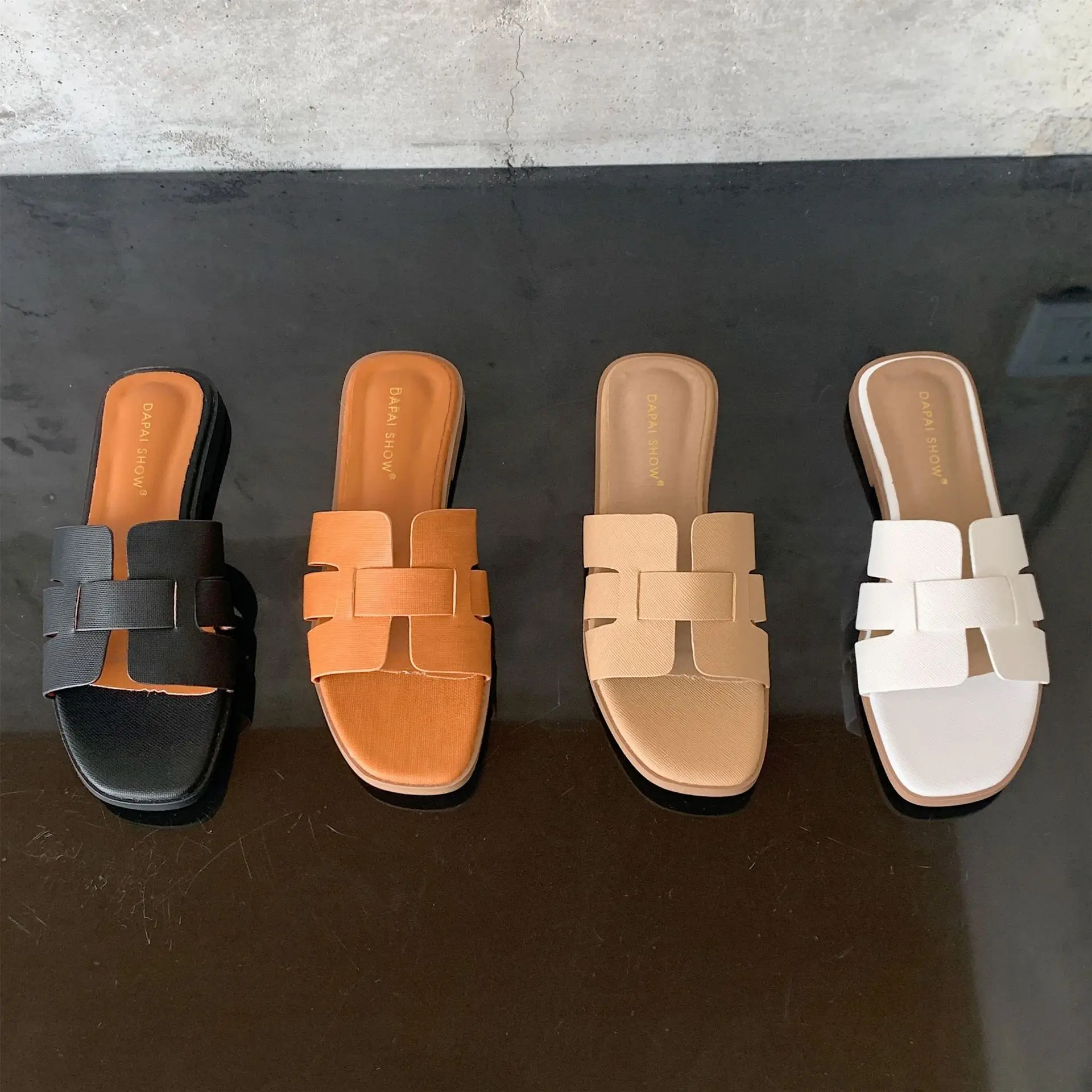 

Туфли на низком каблуке, римская резиновая обувь, базовая обувь из искусственной кожи, низкая обувь