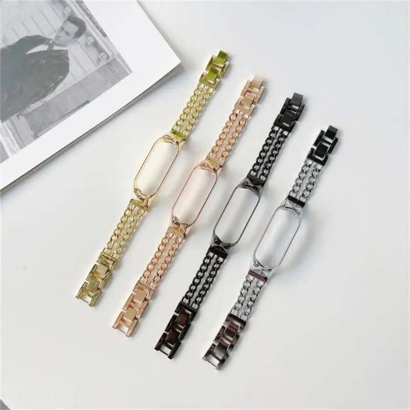 

Skin-friendly Harmless Metal Lap Adjustable Comfortable Odorless Universal Wristband Bracelet Wear-resistant Sports Strap