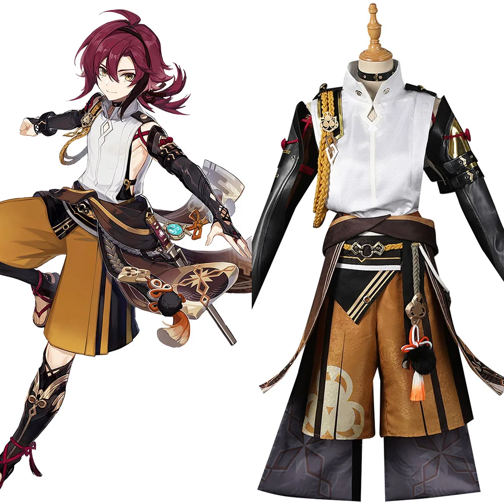

Genshin Impact Shikanoin Heizou Cosplay Costume Outfits Halloween Carnival