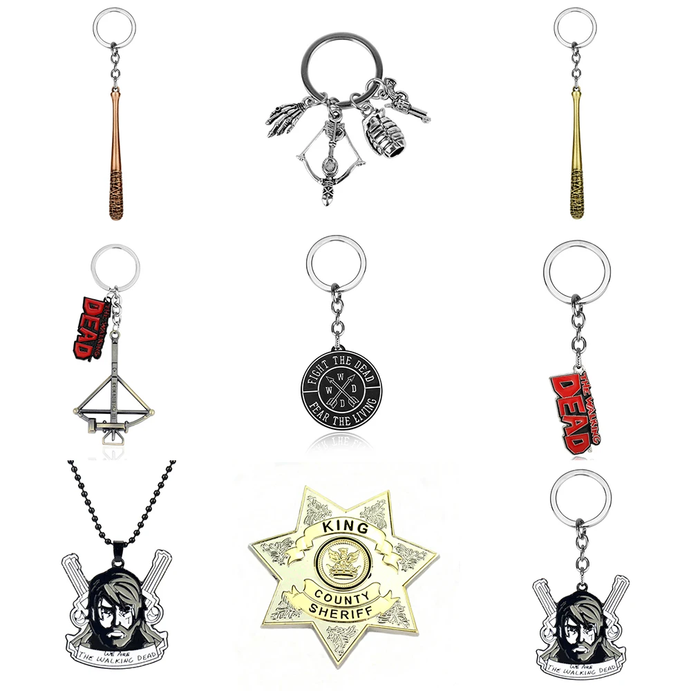 movie-jewelry-the-walking-dead-brooches-uniform-star-king-county-sheriff-badges-gaes-cosplay-letter-lapel-pins-brooches-for-fans