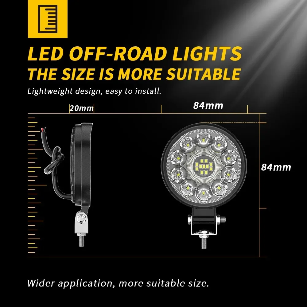 Фонарь внешний 3 дюйма 21 светодиод