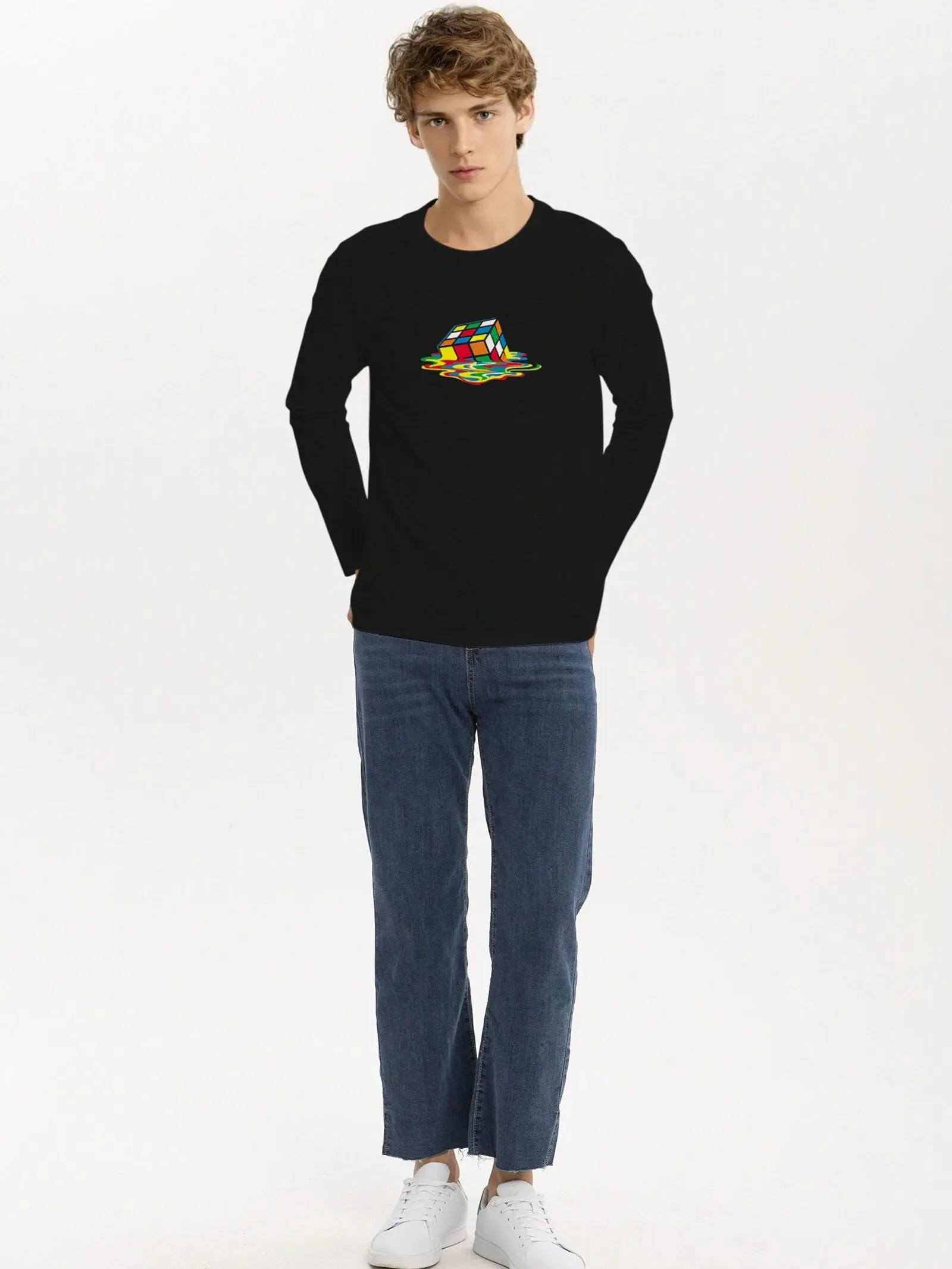 Красочная Мужская футболка TARCHIA 2022 размер d с длинным рукавом Женская