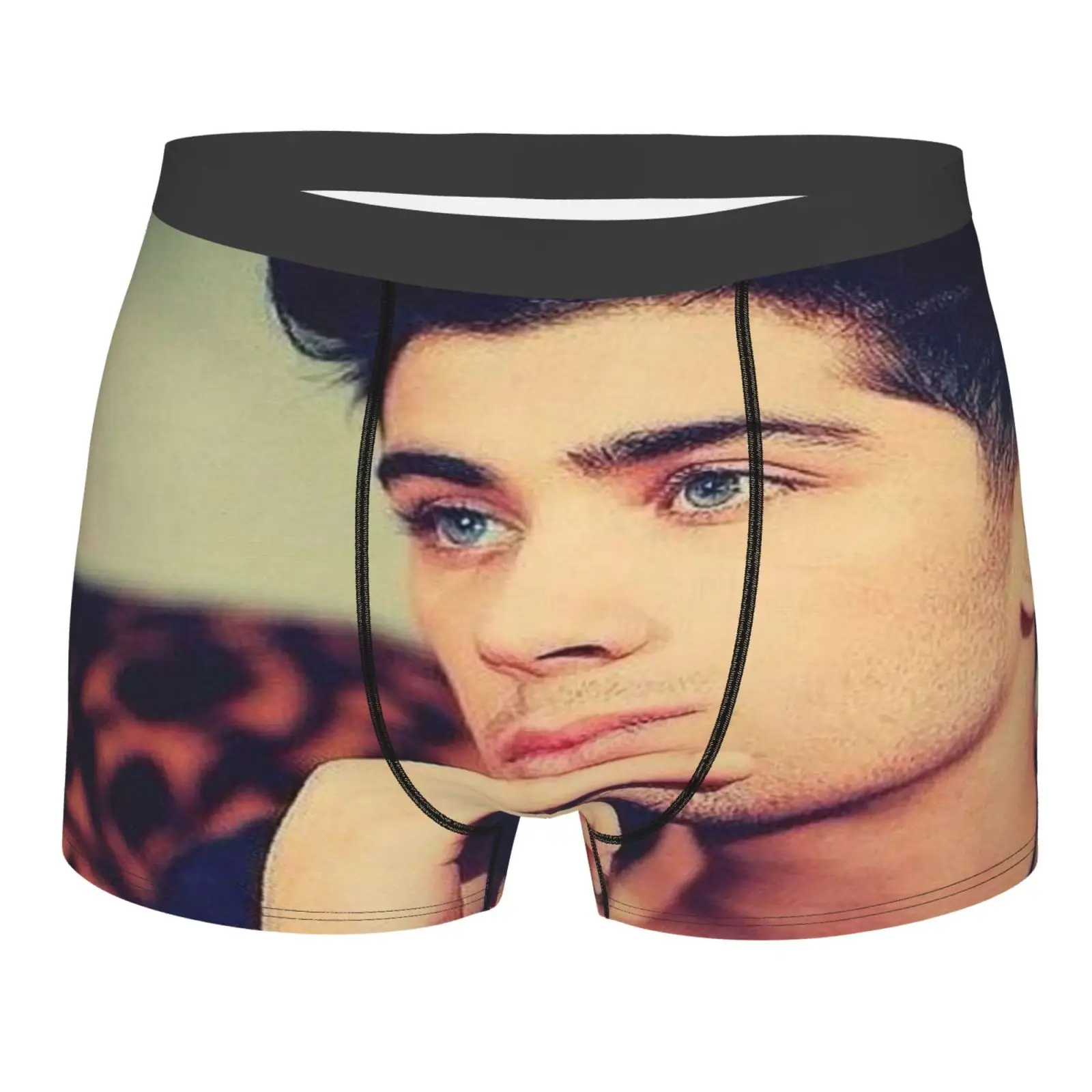 

Комплект нижнего белья из полиэстера для мужчин и женщин, с завышенной талией