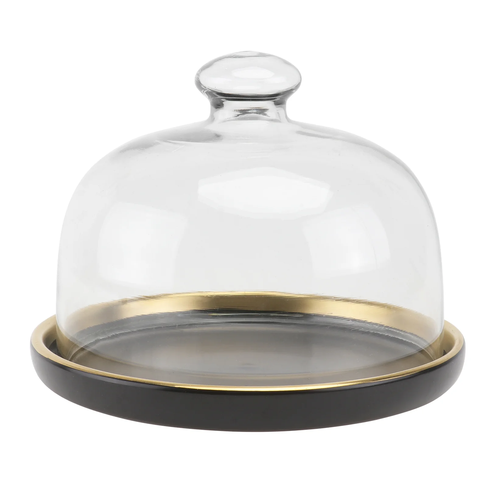 

Cover Cake Dome Withstand Dessert Traydisplay Plate Cloche Lid Platter Cupcake Snack Ceramic Set Butter Dish Serving Mini Clear
