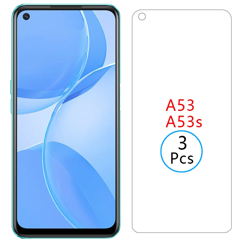 

screen protector for oppo a53 a53s 4g 5g protective tempered glass on oppoa53 oppoa53s a 53 s 53s safety film opp opo appo 53a