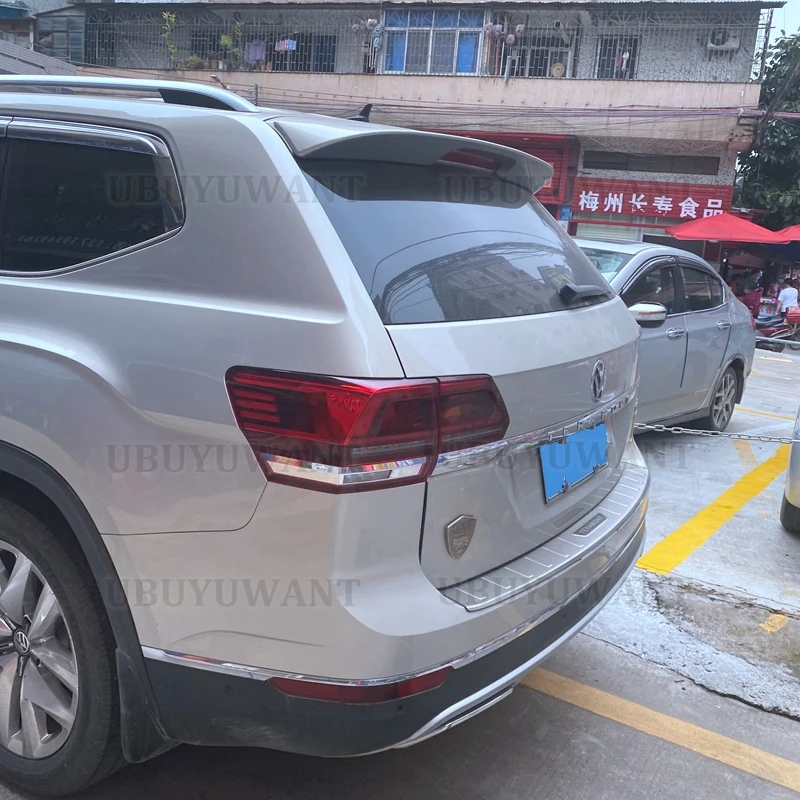 

Roof Spoiler High Quality ABS Material Car Rear Trunk Wing Spoiler For Volkswagen VW Atlas Teramont 2017 2018 2019 2020
