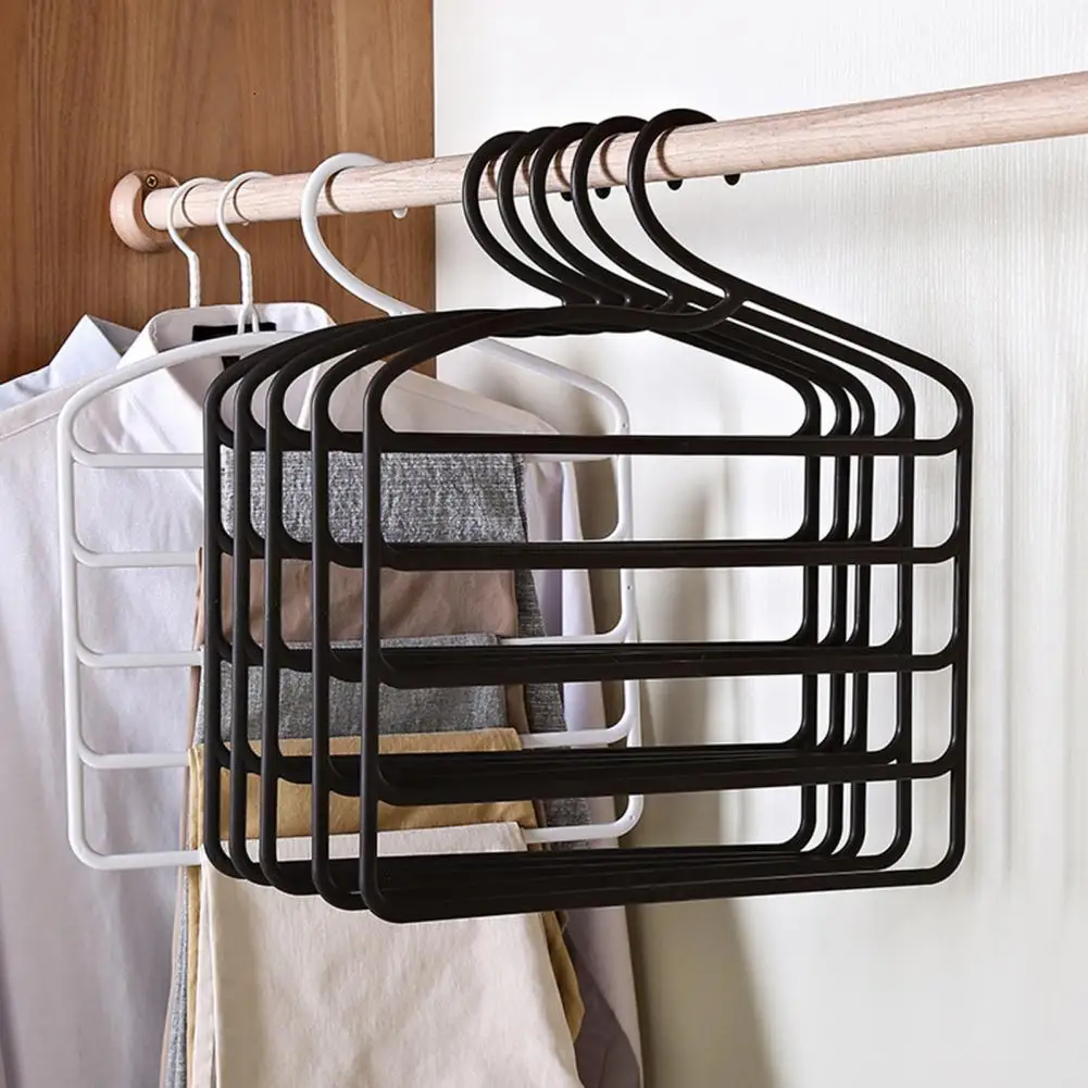 

Trouser Hanger Special Easy Installation Clothes Hanger Anti-slip Strong Lode Bearing Clothes Hanger