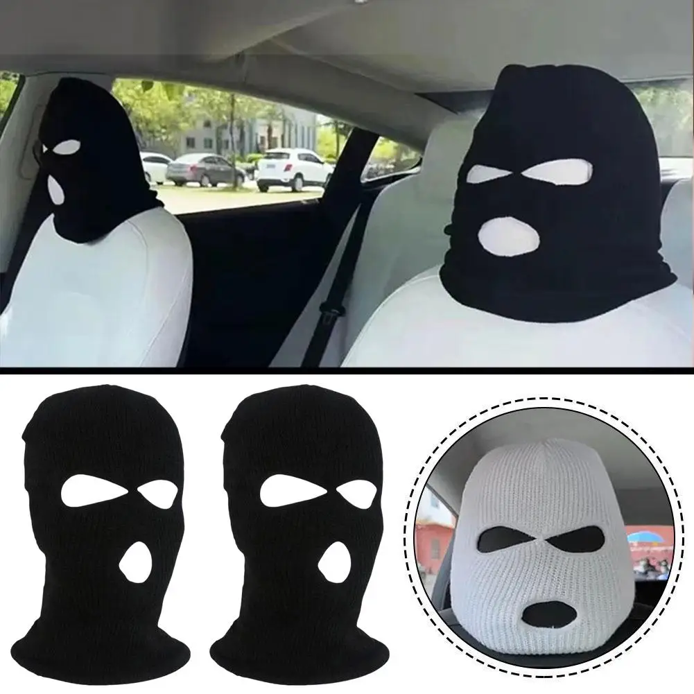 2 шт. чехол на подголовник автомобиля с 3 отверстиями