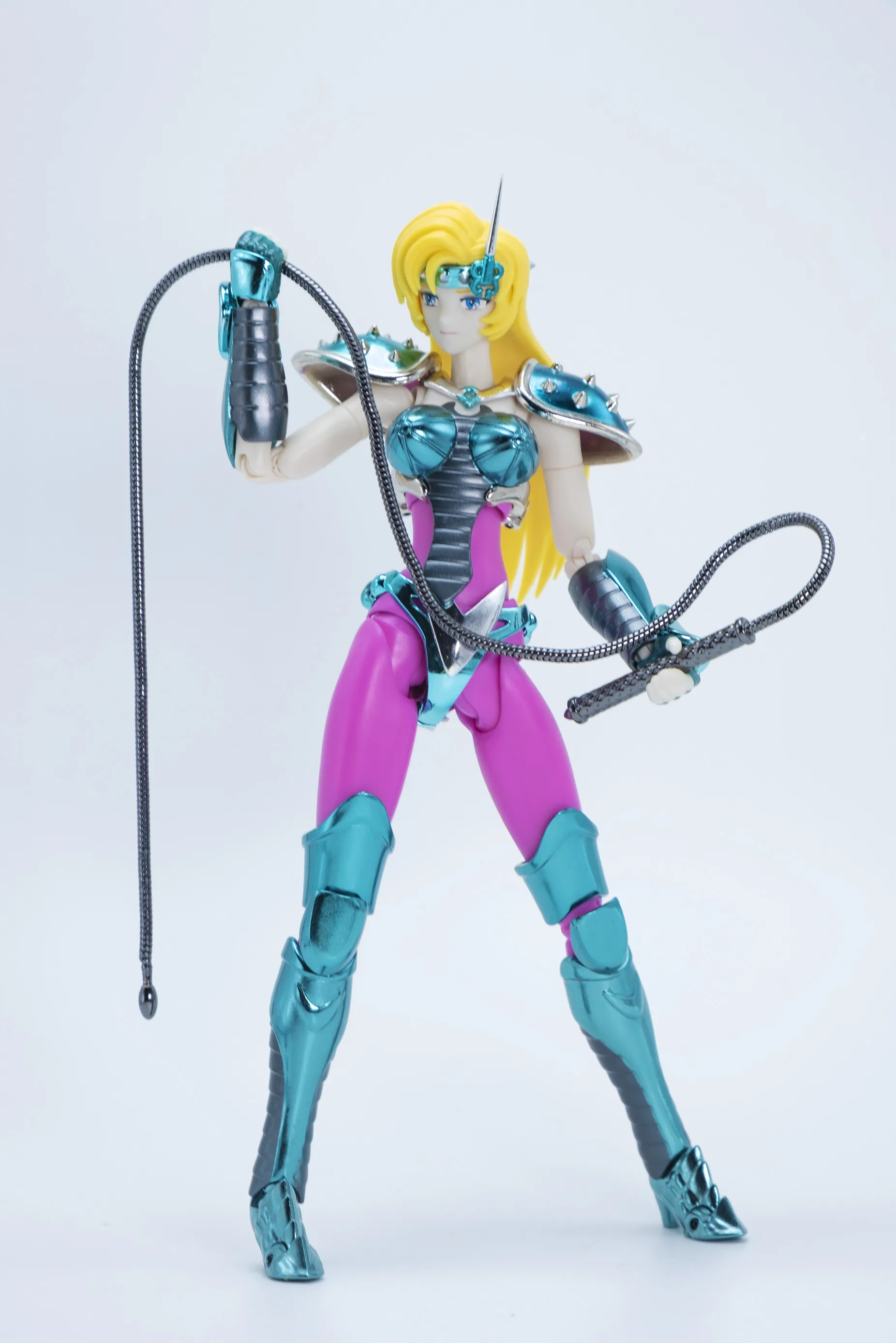 Фото В наличии: Фигурка GT Saint Seiya Myth Cloth EX Chameleon (Джули/Дженни), Бронзовые Рыцари Зодиака, аниме-фигурка, коллекционная игрушка, подарок №3
