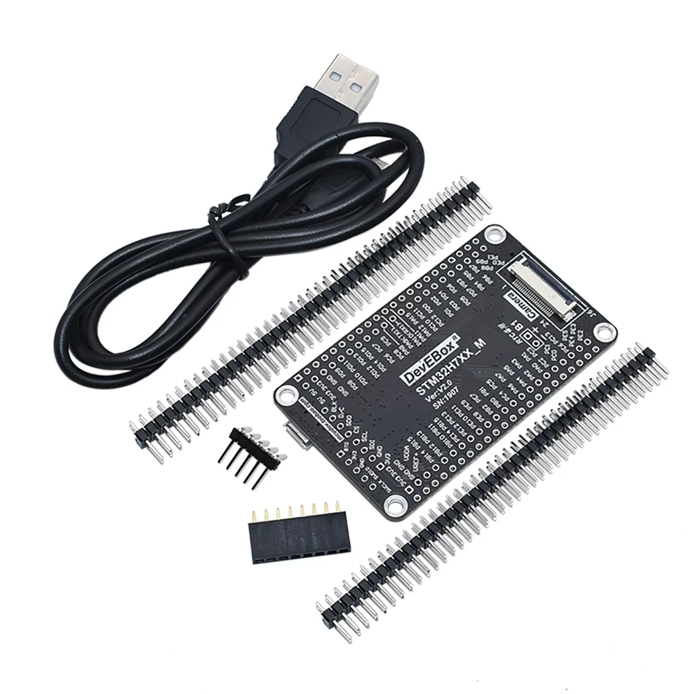 Макетная плата STM32H750VBT6 STM32H743VIT6 STM32H7 системная STM32 материнская M7 TFT-интерфейс с