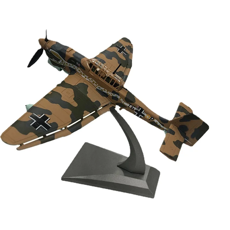 

Немецкий подводный бомбардировщик Junkers Stuka Ju 87, модель из сплава модель самолета-истребителя, коллекционные предметы второй войны