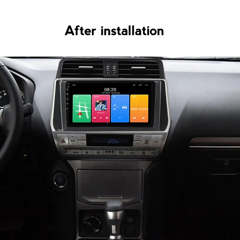 

Quad Core RDS Android 11 car radio auto stereo for toyota land cruiser prado 150 2017 2018 navigation GPS DVD Multimedia Player