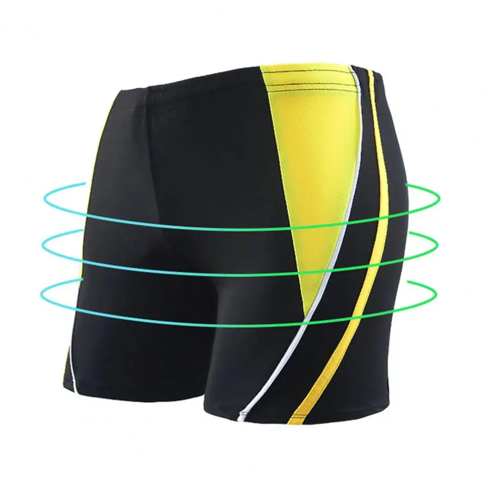 

Swim Shorts Trendy Elastic Waistband with Lining Fast Drying Bathing Suit Shorts Swimsuit Bathing Trunks Swimming Trucks