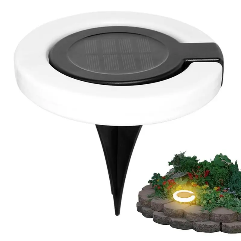 

Solar Lights For Ground Waterproof Wireless Garden Solar Lights Ground Plug/Wall Mount Intelligent Light Sensing Accessory For