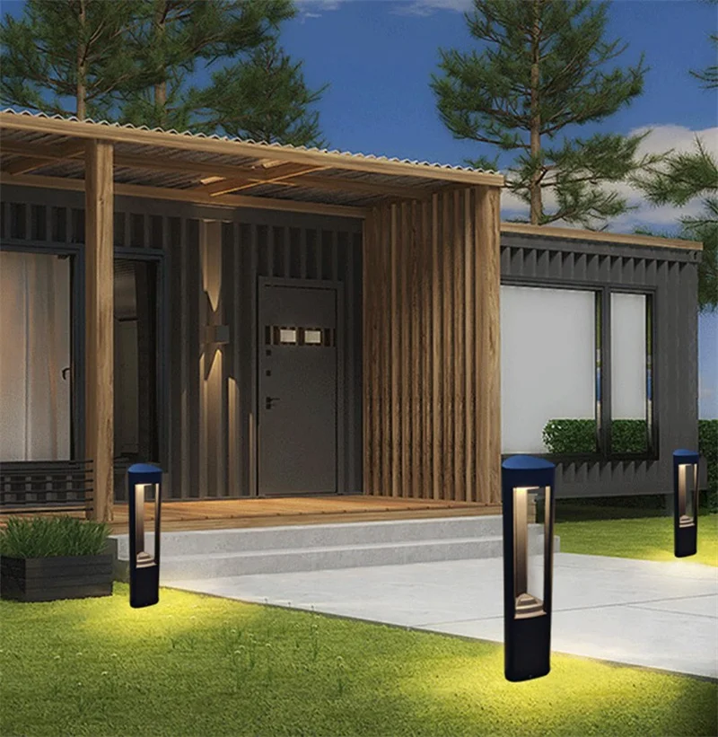 Водонепроницаемый современный светодиодный светильник для газона уличное