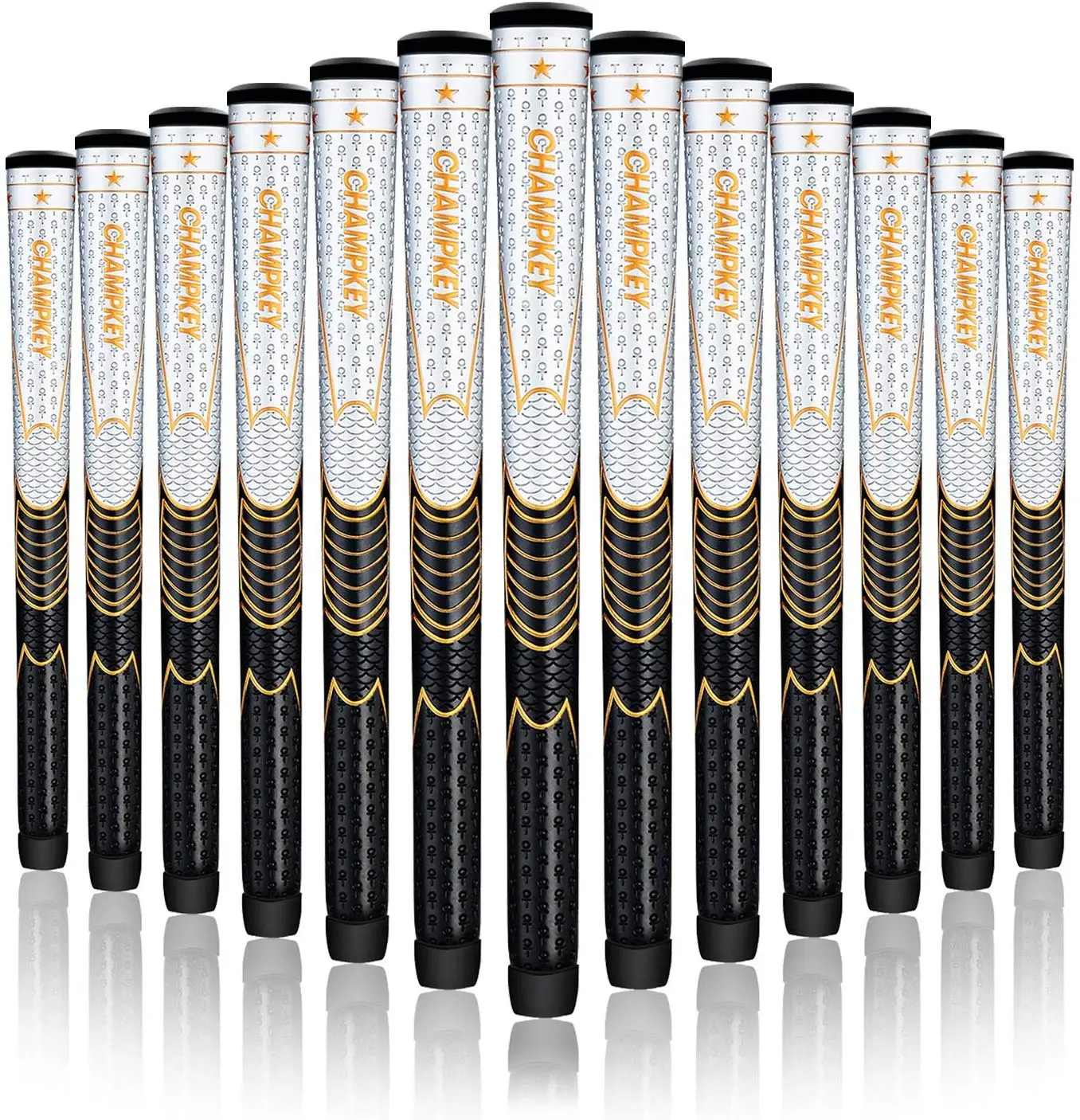 New 13-piece / Set CHAMPKEY High-tech PU Leather Golf Handle Oversize AVS Soft Golf Handle Available In A Variety of Colors