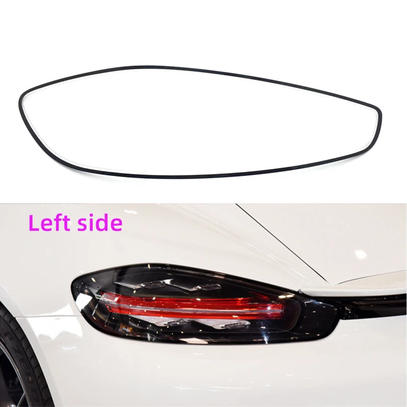 

For Porsche 718 Rear Taillight Shell Brake Lights Shell Replacement Auto Rear Shell Cover