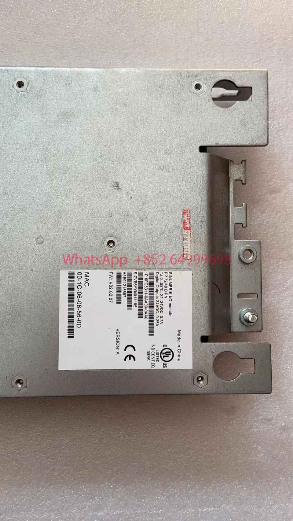 Модуль ввода-вывода SINUMERIK 6FC5311 0AA00 0AA0