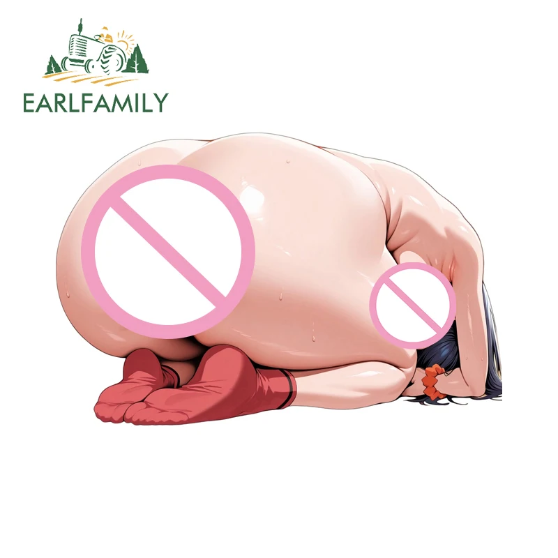 

EARLFAMILY Fern Frieren Waifu Nude NSFW автомобильные наклейки аниме зеркало заднего вида наклейки на окна солнцезащитный крем винил DIY автомобильные аксессуары